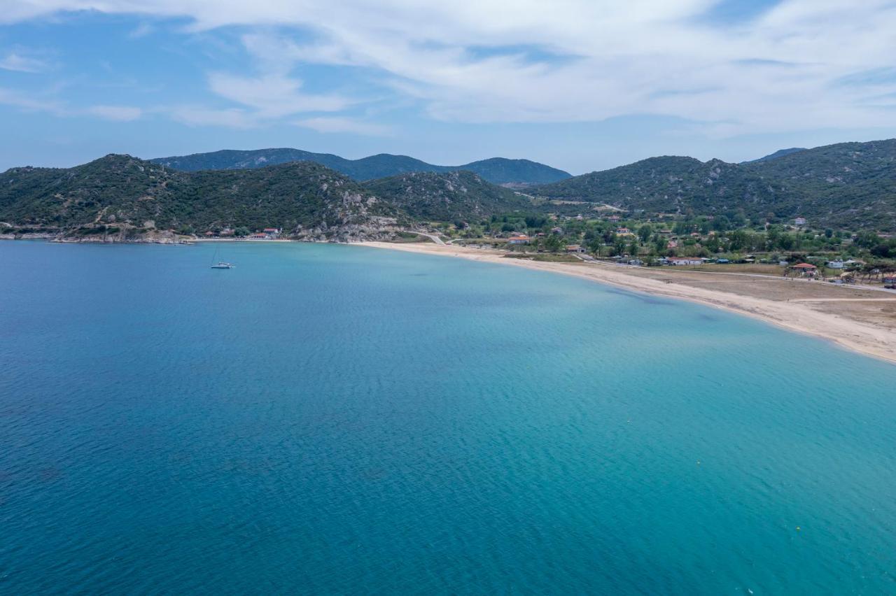 Athos View - Golden Fig Sykia Lodge Paralia Sikias Ngoại thất bức ảnh