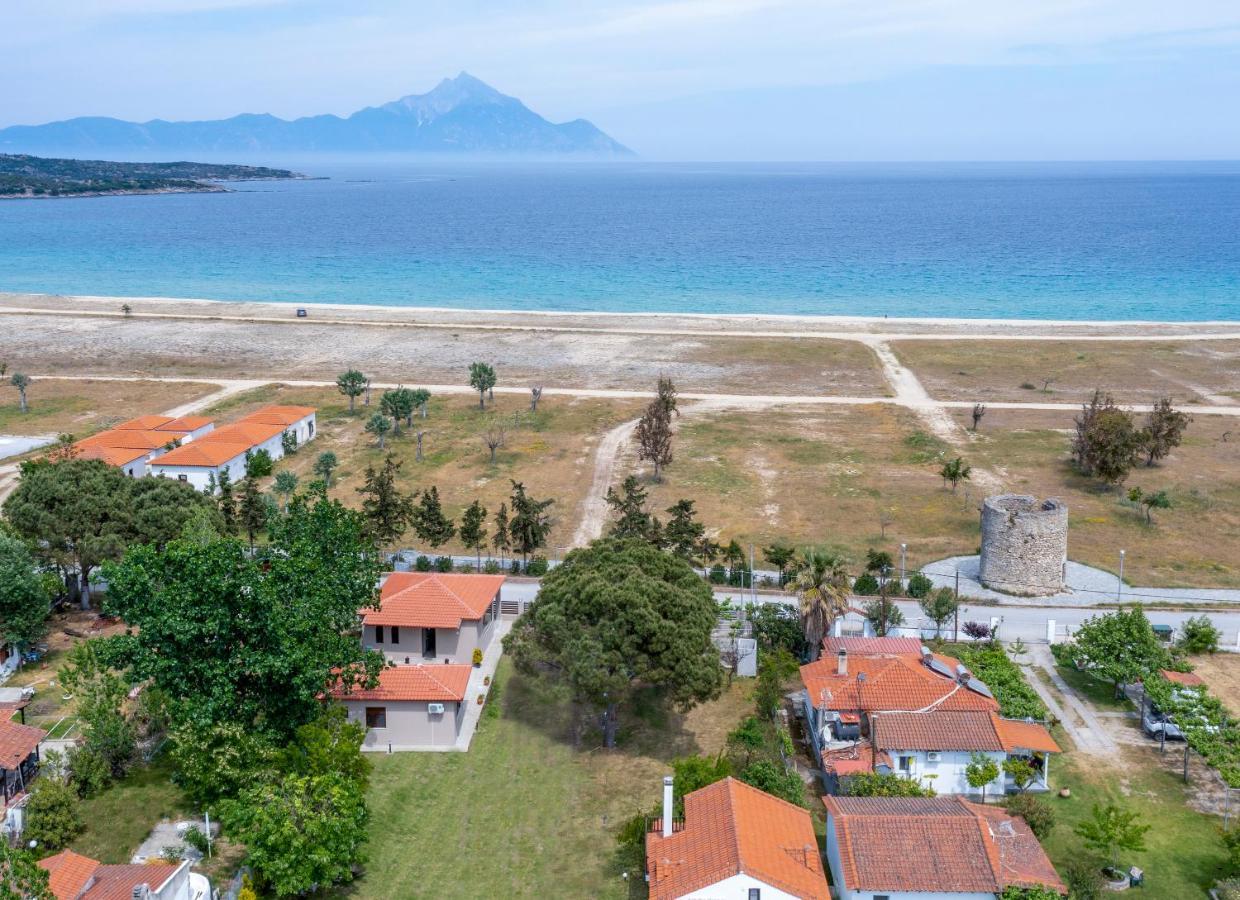 Athos View - Golden Fig Sykia Lodge Paralia Sikias Ngoại thất bức ảnh