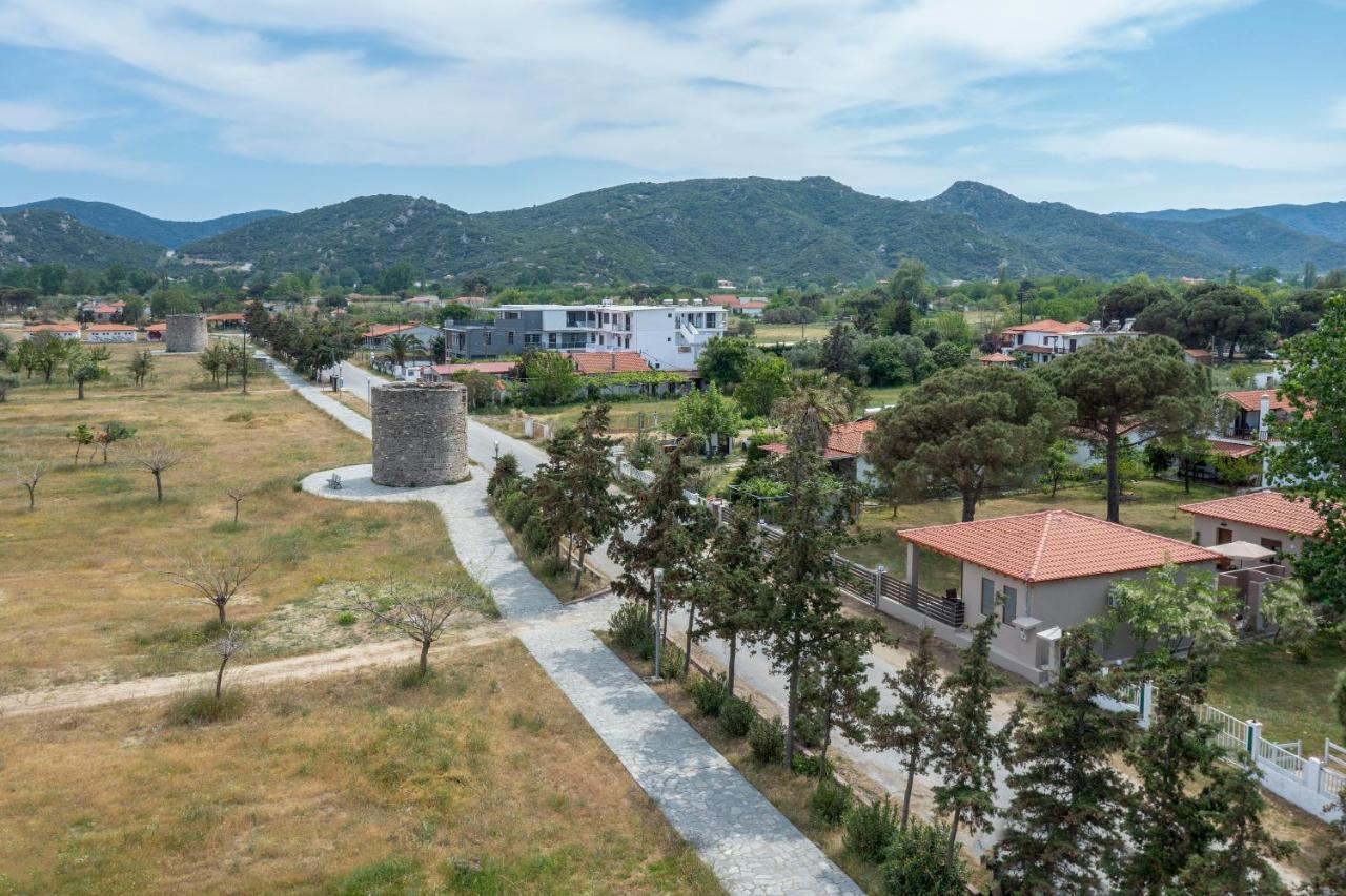 Athos View - Golden Fig Sykia Lodge Paralia Sikias Ngoại thất bức ảnh