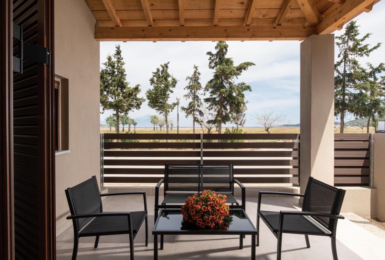 Athos View - Golden Fig Sykia Lodge Paralia Sikias Ngoại thất bức ảnh
